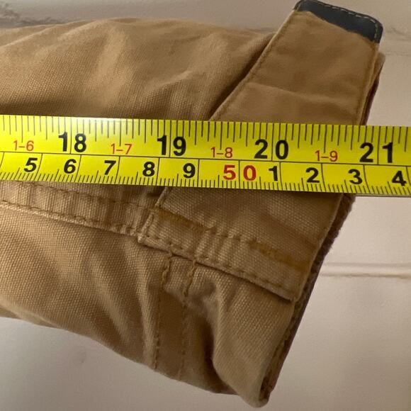 Prana Medium Outer Organic Cotton Bronson Towne Tan jacket - Picture 6 of 8